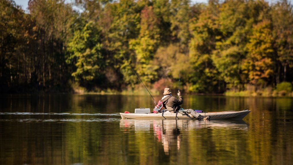 kayak fishing for beginners